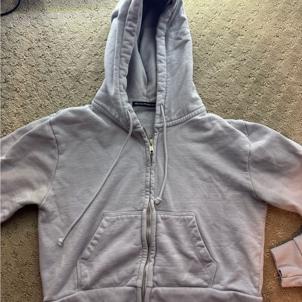 Brandy Melville Zip Up